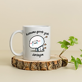 Yazılı Figürlü kupa bardak