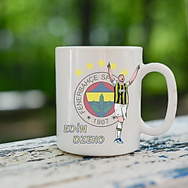 Fenerbahçe Edin Dzeko kupa bardak