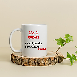 Yazılı kupa bardak